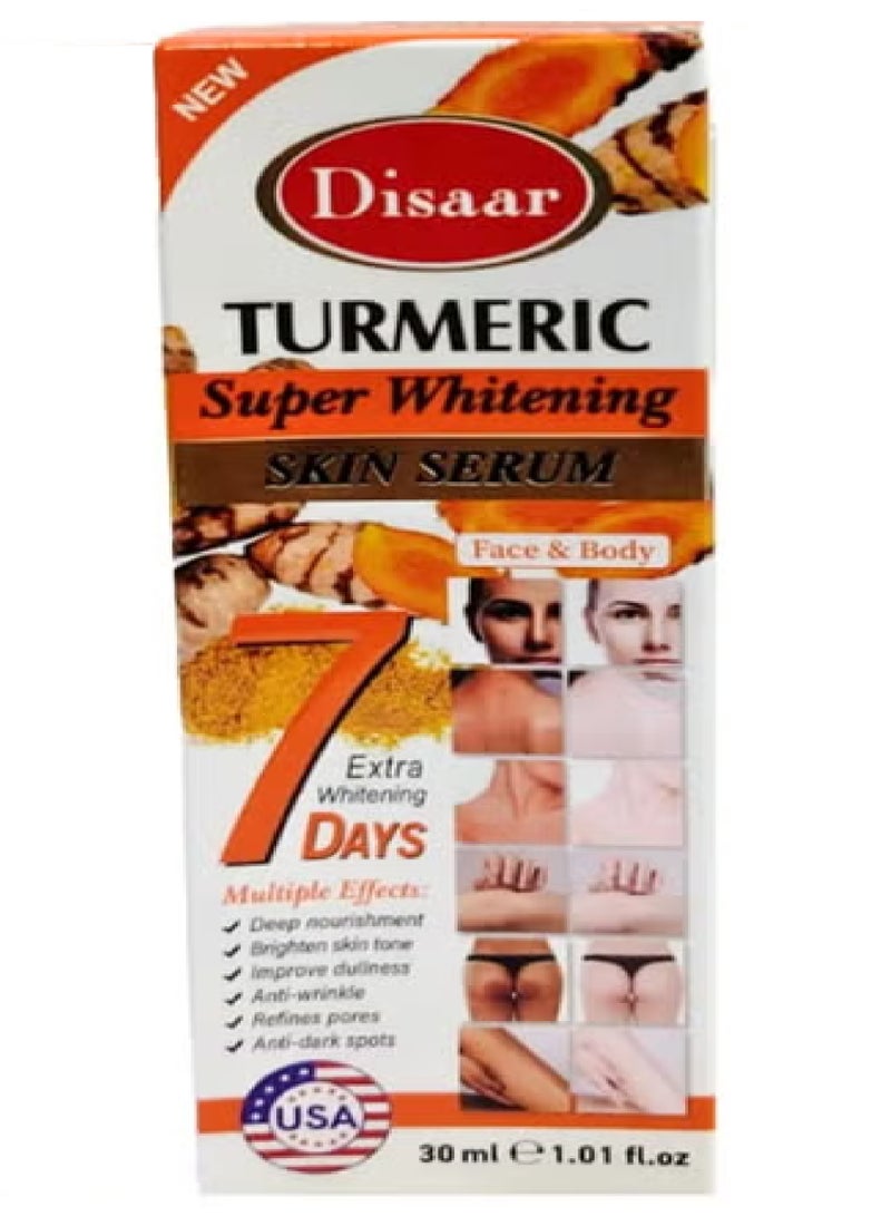 Disaar Turmeric Super Whitening Skin Serum 30 ml - Image 3
