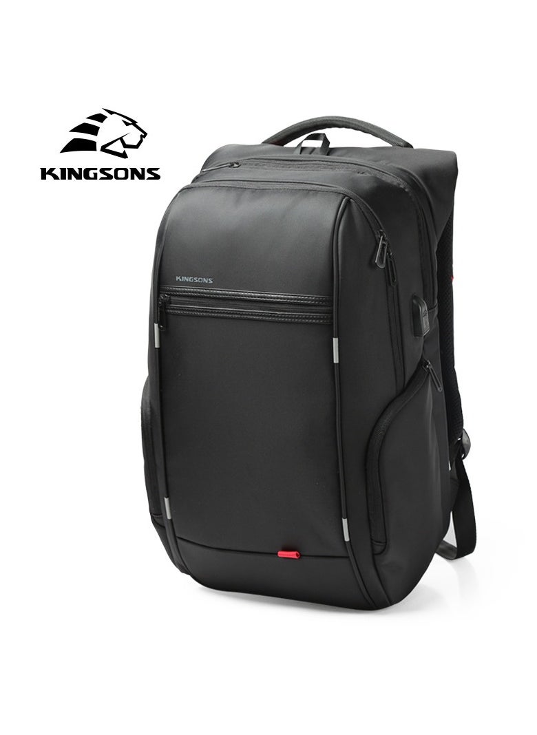 KINGSONS USB Charging Travel Backpack 17 inches 
