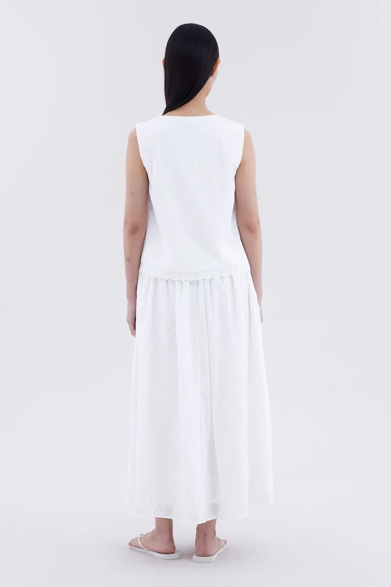 ذا اديتورز ماركت Solara V Neck Top