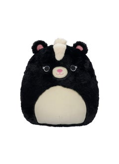 Squishmallows 12 inch Fuzzamallows Medium Plush Selma Black & White Skunk Officially Licensed Kellytoy Plush Toy Colorful Soft Gift for Kids Girls & Boys Washable Squishy Stuff Toy Multicolor All Age  - Image 1