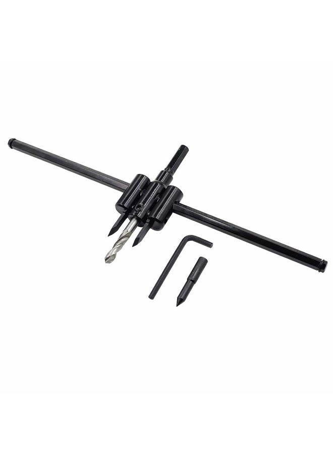 Luomorgo 1 3/16" to 12" Adjustable Hole Saw Circle Cutter Drill Bit Tool Saw Round Cutting for Drywall Wood - Image 4