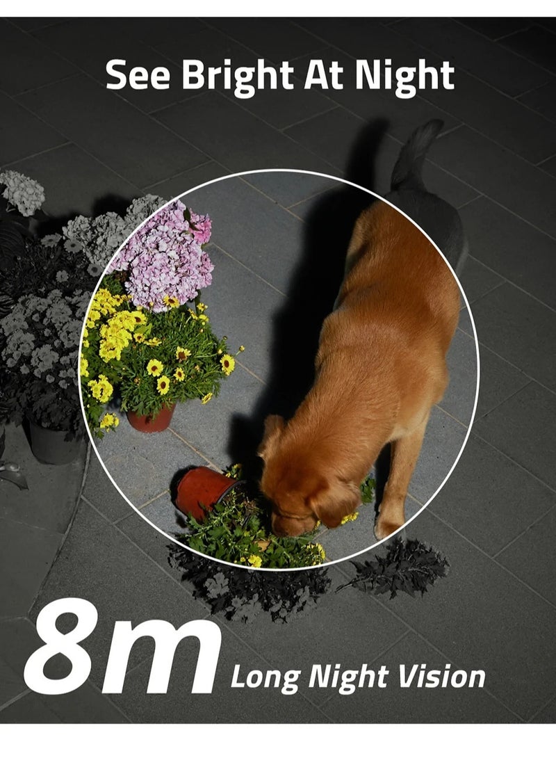 ارواق استهلاك منخفض للطاقة 3 ميجابكسل خارجي عالي الدقة لاسلكي يعمل بالطاقة الشمسية Icsee كاميرا مراقبة ذكية تعمل بالواي فاي - Image 4