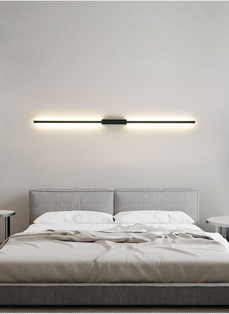 LOOPITYS （Tricolour light-60CM）Modern wall lights Home appliances Nordic style long lumen home decoration Bedroom dining room TV wall lighting fixtures，wall lamp  - Image 2