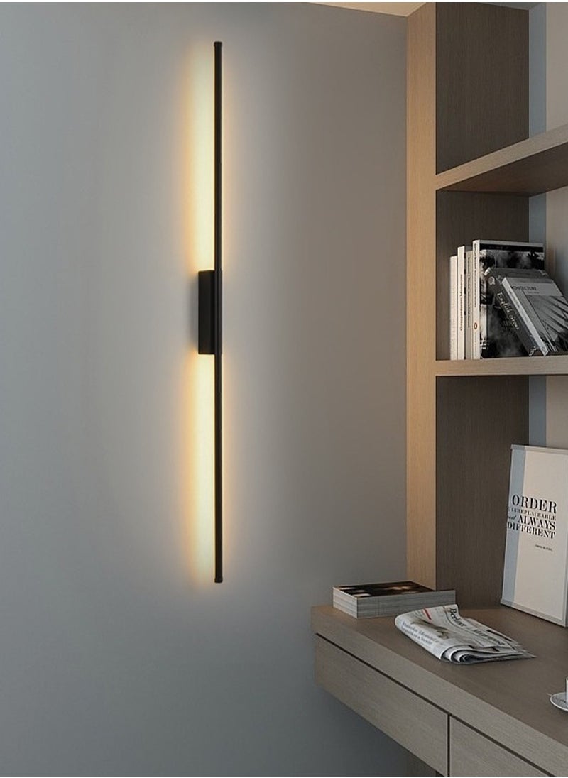 LOOPITYS （Tricolour light-60CM）Modern wall lights Home appliances Nordic style long lumen home decoration Bedroom dining room TV wall lighting fixtures，wall lamp  - Image 3