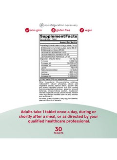 jarrow formulas Jarrodophilus Digest Sure Probiotics Supplement 5 Billion Cfu + Digestive Enzymes 30 Bilayer Tablets Promotes Digestion & Nutrient Absorption 30 Servings (Packaging May Vary)  - Image 5