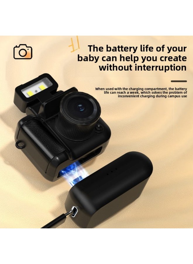 Generic Digital Camera Student Campus Portable Small Portable Retro Filter Photo Video-Body Color:8g Tf Memory Card  - Image 4