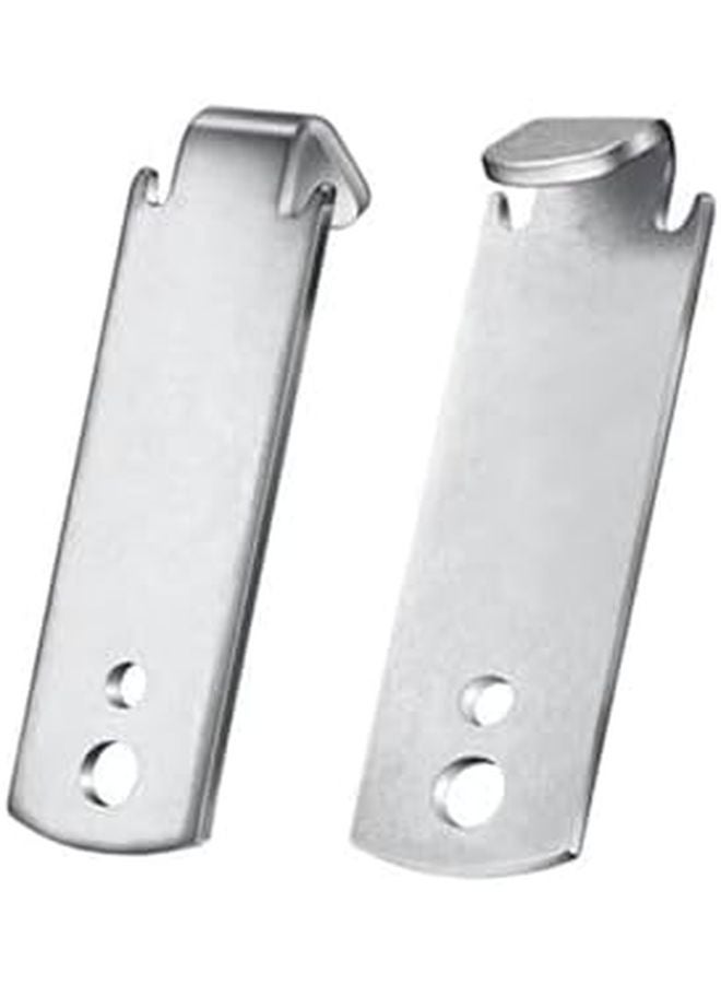 قطعتان من أداة لف أسلاك السياج الفولاذية الثقيلة لمشابك عمود T بفتحات 5 مم و 7 مم - Image 1