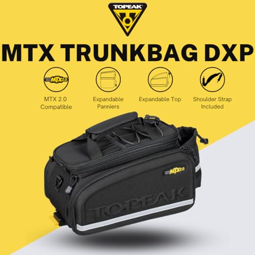 Topeak MTX 2.0 TrunkBag DXP with Expandable Panniers - Image 2