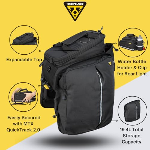 Topeak MTX 2.0 TrunkBag DXP with Expandable Panniers - Image 3