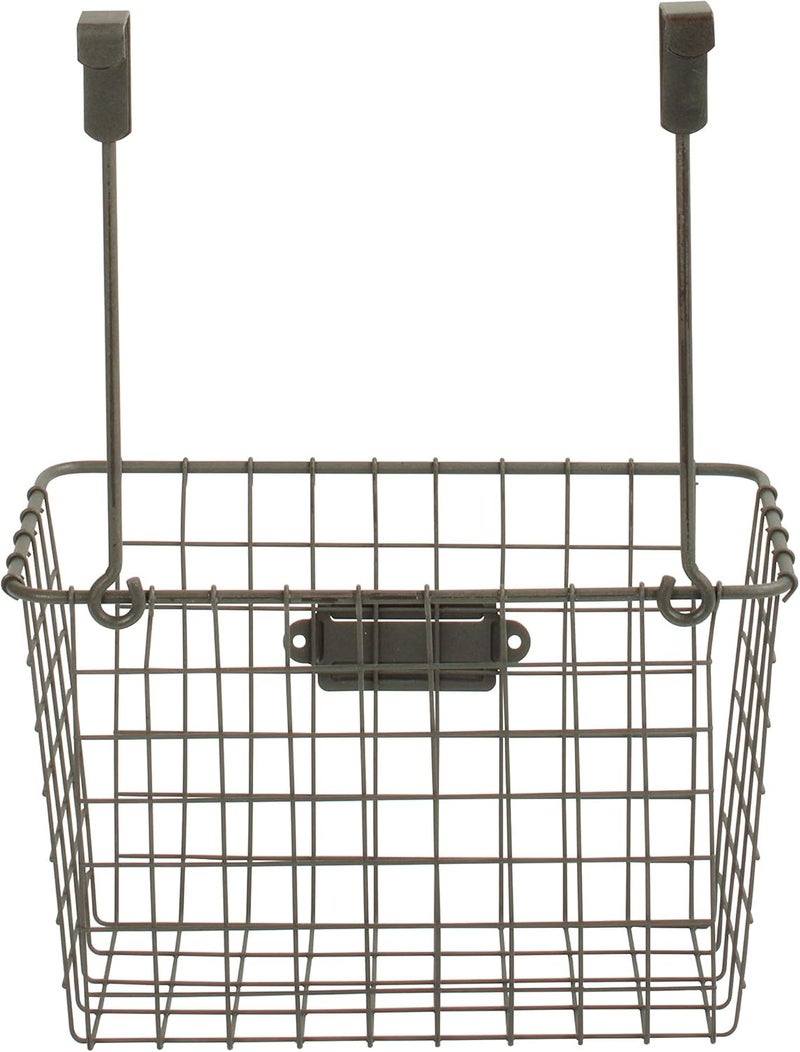 Spectrum Spectrum Diversified Vintage OvertheCabinet Basket Kitchen Cabinet Storage  Cleaning Supply Organization Under Sink Organizer for Bathroom  Laundry Room  - Image 2