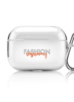 Stylizedd Classic Clear printed Case for Apple AirPods Pro 2nd Generation Thin Transparent Cover [Designed for Apple AirPods Pro 2nd Generation] - Fashion Visionary  - Image 1