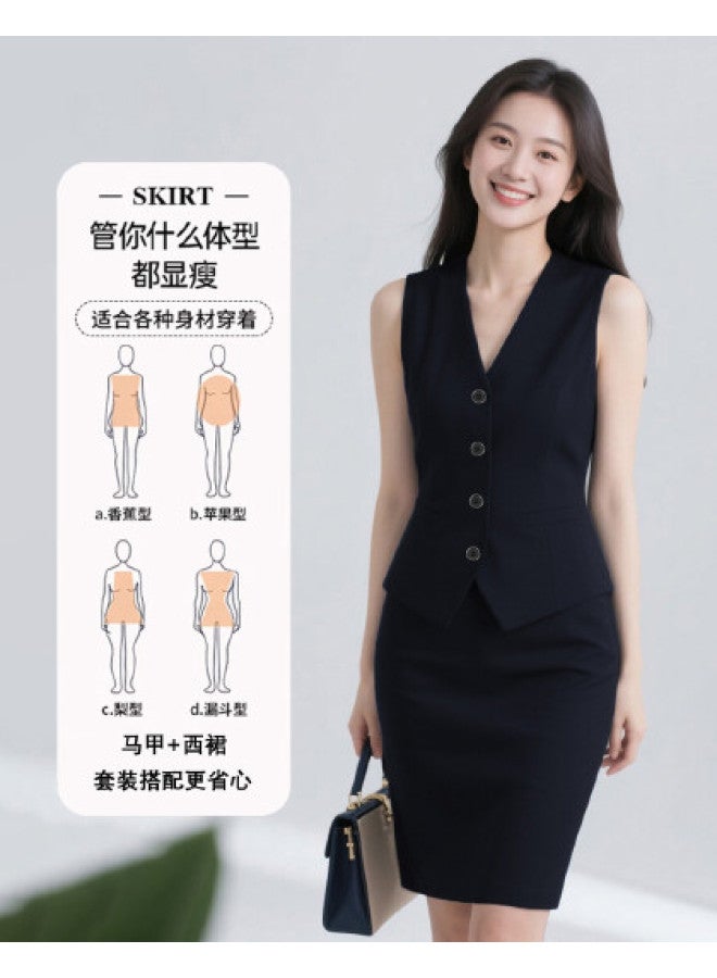 ROMON Women'S Business Professional Suit, Comfortable And Slim Two-Piece Set, Women'S Suit, Ladies' Suit - Image 1