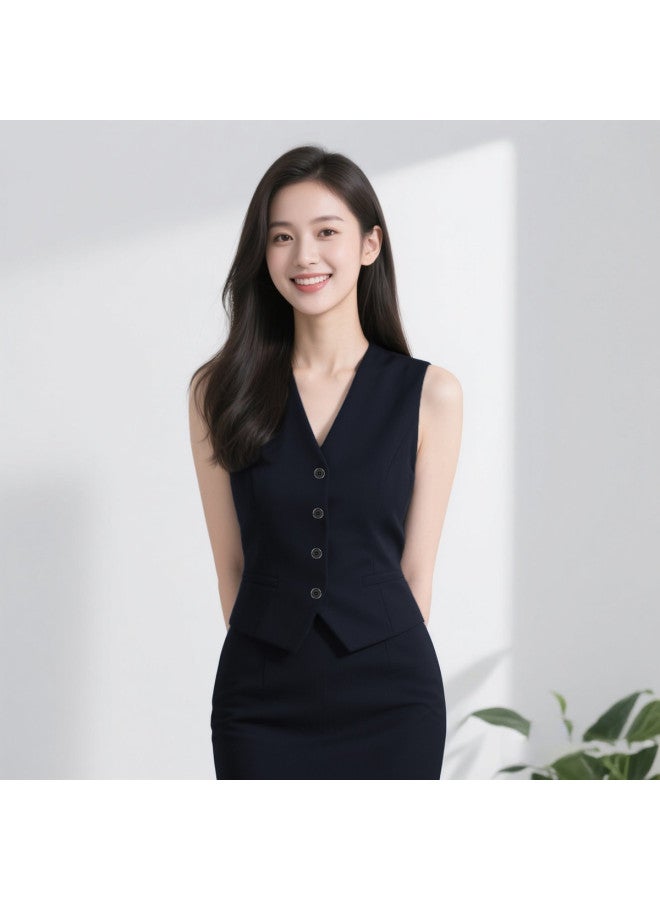 ROMON Women'S Business Professional Suit, Comfortable And Slim Two-Piece Set, Women'S Suit, Ladies' Suit - Image 4