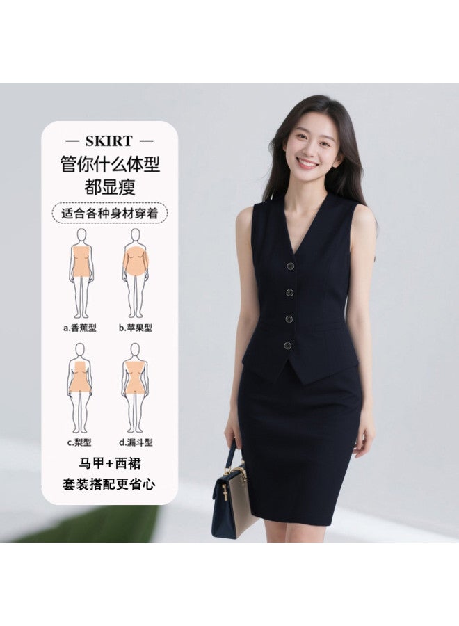 ROMON Women'S Business Professional Suit, Comfortable And Slim Two-Piece Set, Women'S Suit, Ladies' Suit - Image 2