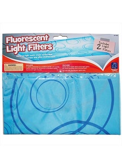Educational Insights The Original Patterned Fluorescent Light Filters 2-Pack, Fluorescent Light Covers, Easy Install for Classroom, Office, Hospitals & Home, Teacher Classroom Decor  - Image 1