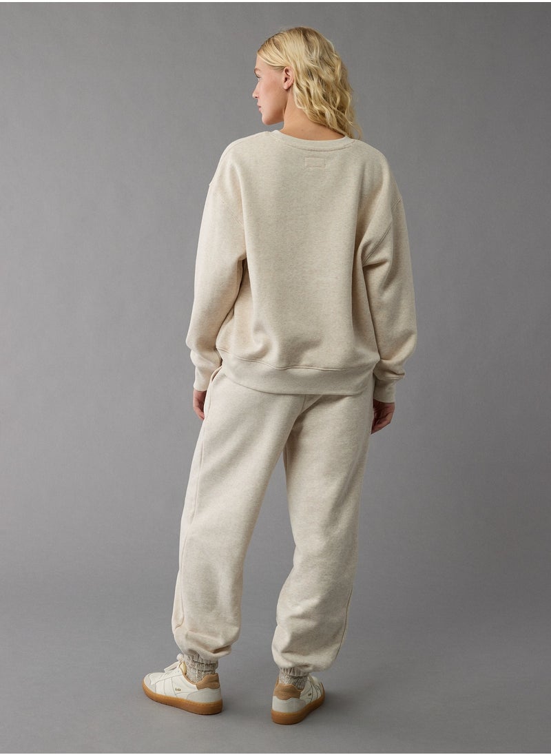 American Eagle - AE Everyday Luxe Crew Neck Sweatshirt - Image 1