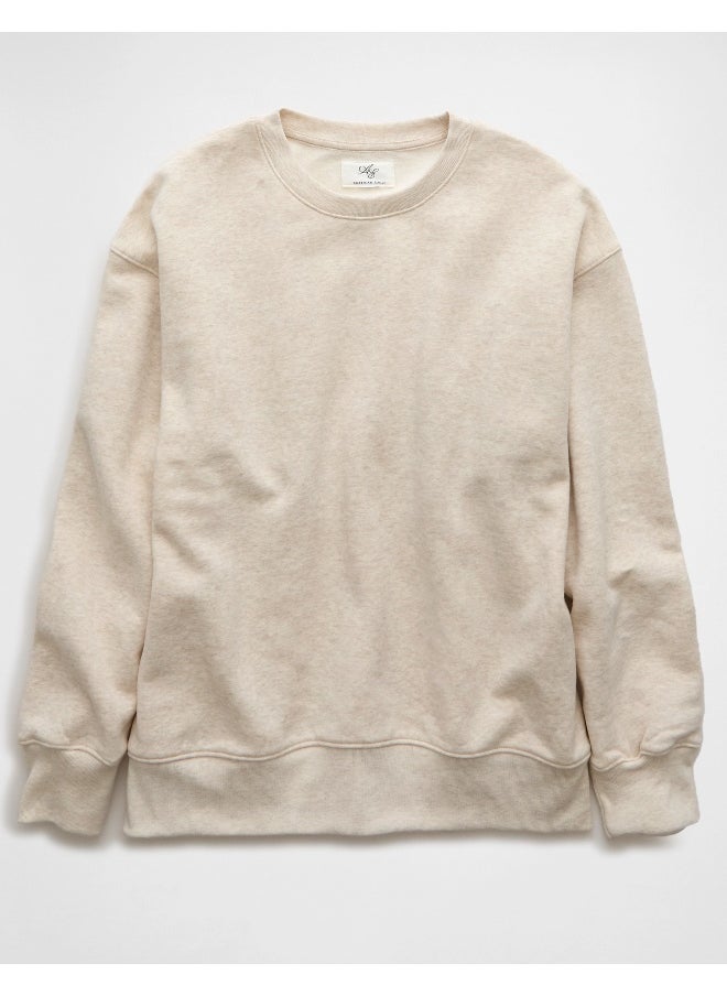 American Eagle - AE Everyday Luxe Crew Neck Sweatshirt - Image 1