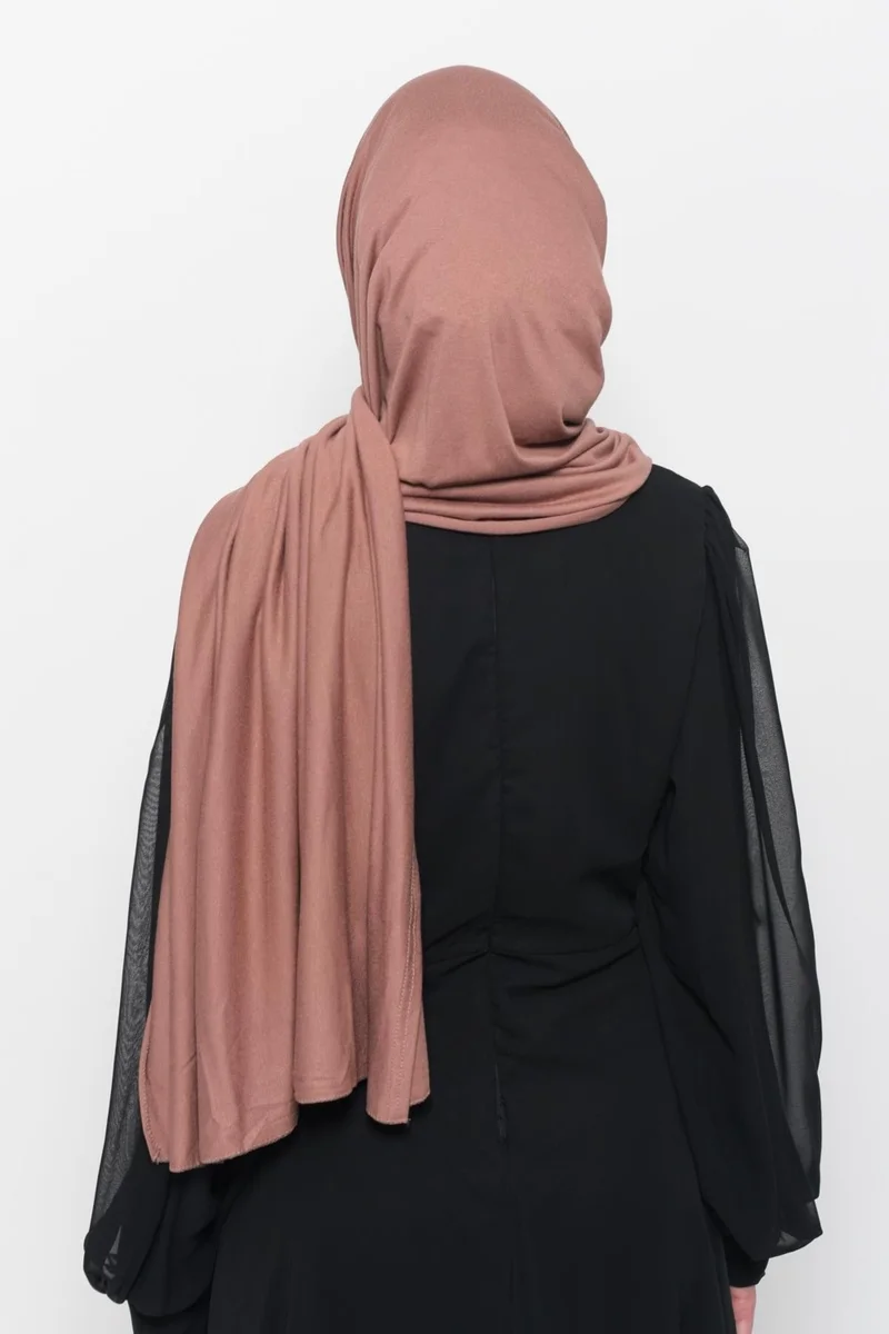 Altobeh Ready Practical Interlocking Luxury Organic Plain Combed Cotton Shawl Evenly Aligned-Soil
