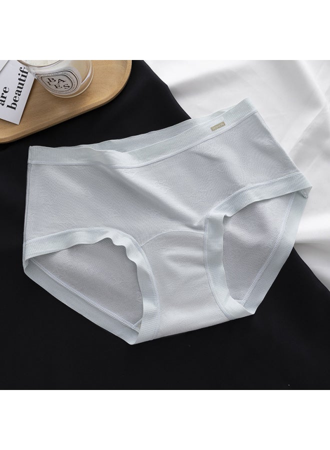 Summer Lace Seamless Underwear 10a Antibacterial Extended Crotch Women's Underwear Mulberry Silk Crotch Girls' Underwear