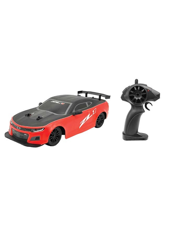 D-Power 1:16 Chevrolet Camaro ZL1 2021 RC Car – Realistic Vapor Exhaust Effect, 2.4GHz Remote Control, Rechargeable Battery Included, for Kids Ages 6+ - Image 1