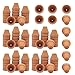 Yishang Yishang Mini Terracotta Pots with Drainage Holes - 1.2 inches Succulent Cactus Nursery Planter,Tiny Clay Nursery Pots  - Image 2