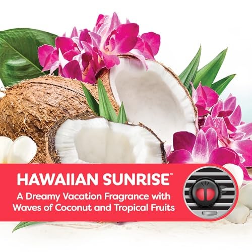 RefreshYourCar Refresh Your Car Mini Diffuser Car Air Fresheners, Hawaiian Sunrise Scent, 2 Pack - Image 3