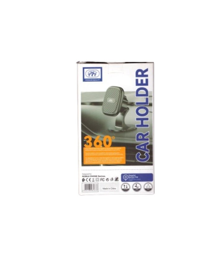 777 حامل هاتف مغناطيسي للسيارة "777" بتدوير 360 درجة، قاعدة تثبيت بالشفط، موديل MD-11 - Image 2