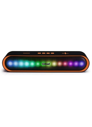 Kisonli LED-915 soundbar music speaker, bluetooth, RGB, 3 lighting modes switch,stereo, fancy music rhythm - orange - pzsku/ZEC6B7B04F14D97C3673EZ/45/_/1720532219/4d2b1e8f-3e5f-4f6a-ae04-88edcc5eebc6