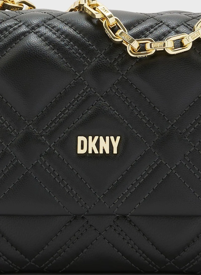 DKNY Evon Chain Top Handle Crossbody Bags