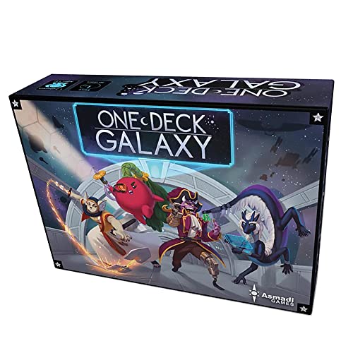 Asmadi Games One Deck Galaxy Asmadi Games Cooperative Card Game A Whole Galaxy in One Deck 12 Players 3060 Min Ages 14 Blue - Image 1