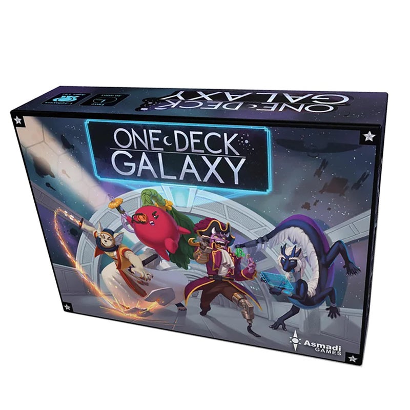Asmadi Games One Deck Galaxy Asmadi Games Cooperative Card Game A Whole Galaxy in One Deck 12 Players 3060 Min Ages 14 Blue - Image 3
