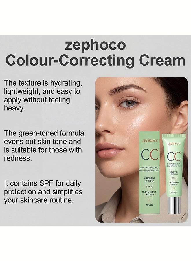 zephoco Moisturizing Protective Concealer Cream - Hydrating, Lightweight, Smooth, Natural - Daily Skin Care that is Refreshing and Comfortable - 15g - Image 2