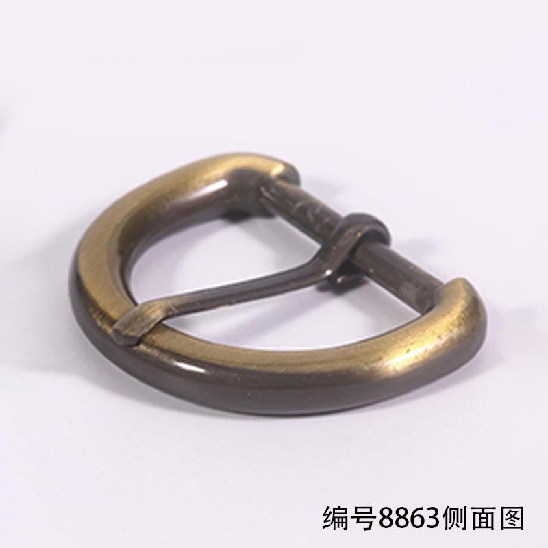 Zhenzhong Inner diameter 25mmd buckle semi-circular factory direct luggage shoe buckle pin buckle clothing shoe flower accessories accessories cloth bag - Image 4