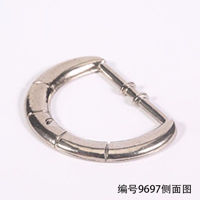 Zhenzhong Inner diameter 25mmd buckle semi-circular factory direct luggage shoe buckle pin buckle clothing shoe flower accessories accessories cloth bag - Image 2