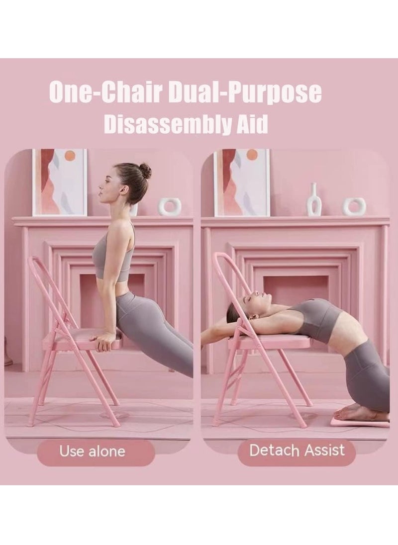 ULTIMAX - Yoga Folding Chair with Lumbar Back Support - Image 1