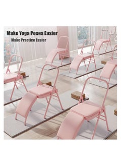 ULTIMAX Yoga Folding Chair with Lumbar Back Support  - Image 3
