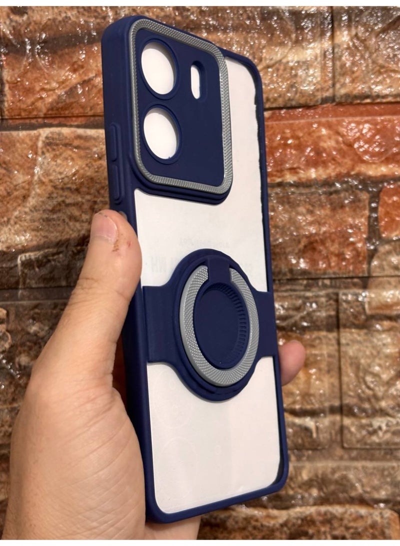 A circular back cover compatible with the phone Xiaomi Redmi 13C - Image 1