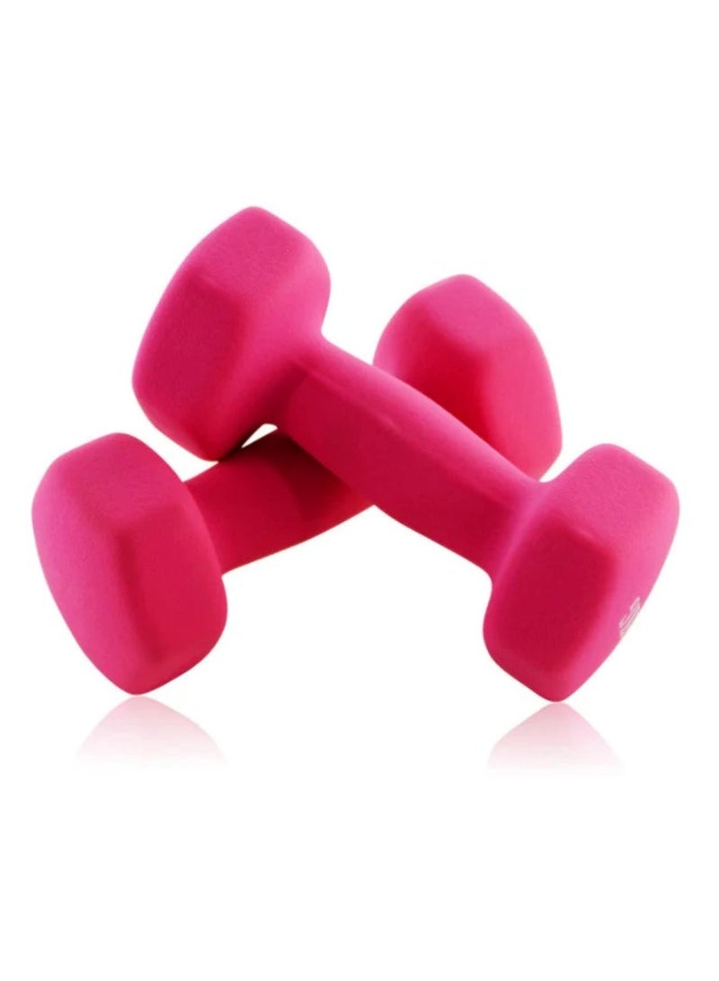 هويتك عبوة من دمبلين من مادة النيوبرين بوزن 2 كجم، متنوعة - Image 4