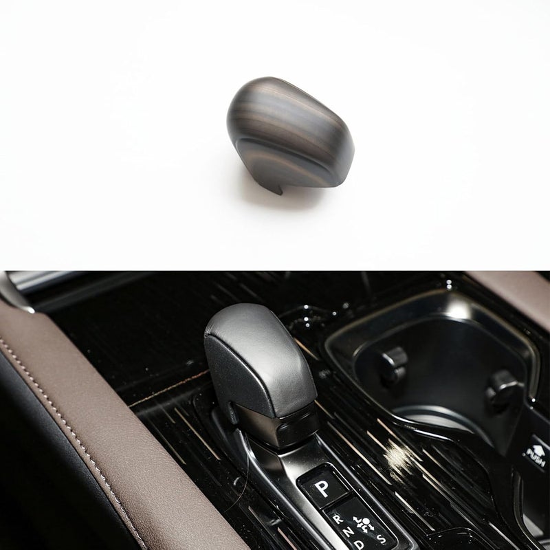 New Interior Trim Center Gear Shift Knob Cover Accessories for Lexus RX 350h, RX 500h, NX 250, NX 350h, 2022-2025 (Grain Pattern) - Image 1