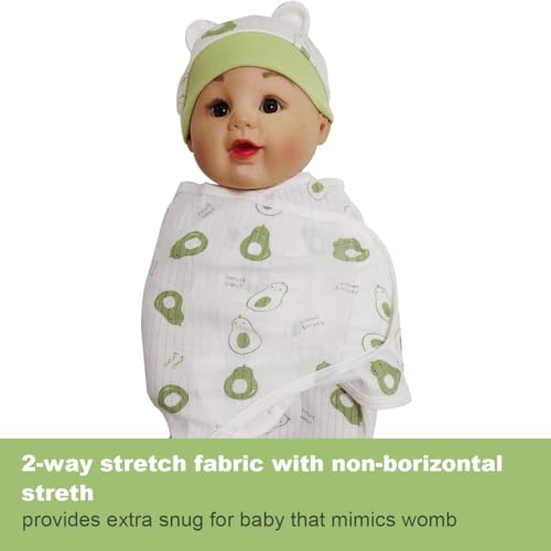 ATONGQI 3-Pack Organic Baby Swaddle Sleep Sacks - Newborn Swaddle Sack - Baby Swaddles Blanket Wrap (Naturally) - Image 3
