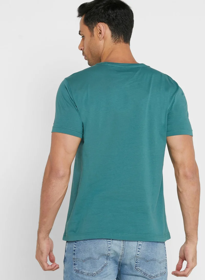 TOMMY HILFIGER Striped Crew Neck T-Shirt
