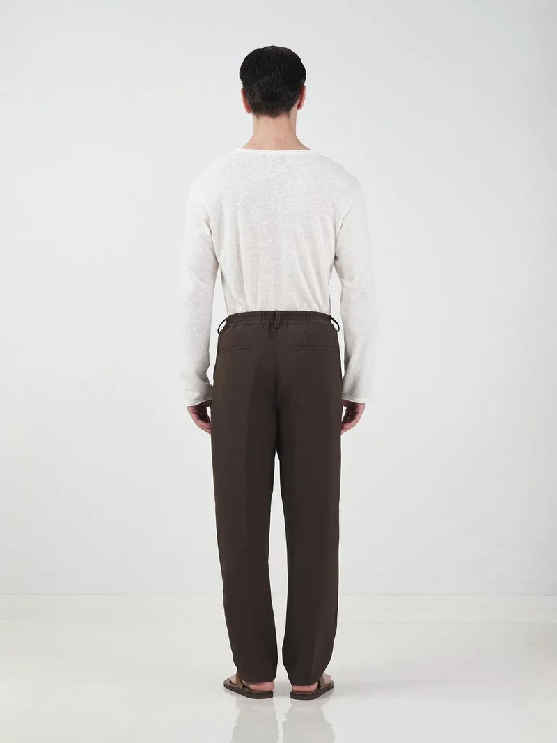 GIESTO Straight Leg Pleated Trousers - Image 4