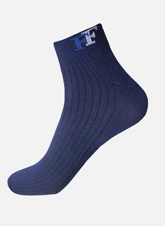 FIMS Pack Of 4 Striped Ankle-Length Sports Socks - Image 3