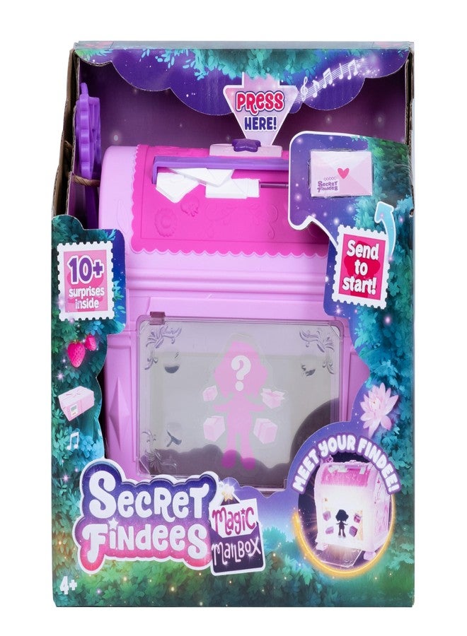 Goliath Secret Findees Magic Mailbox Pink | Includes Either Audree or Roxee | Discover 10+ Surprises Inside | Recommended for Ages 4+ - Image 1