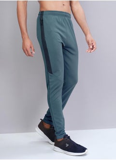 Technosport Men Solid Slim Fit Track Pants with TECHNO DRY  - Image 2