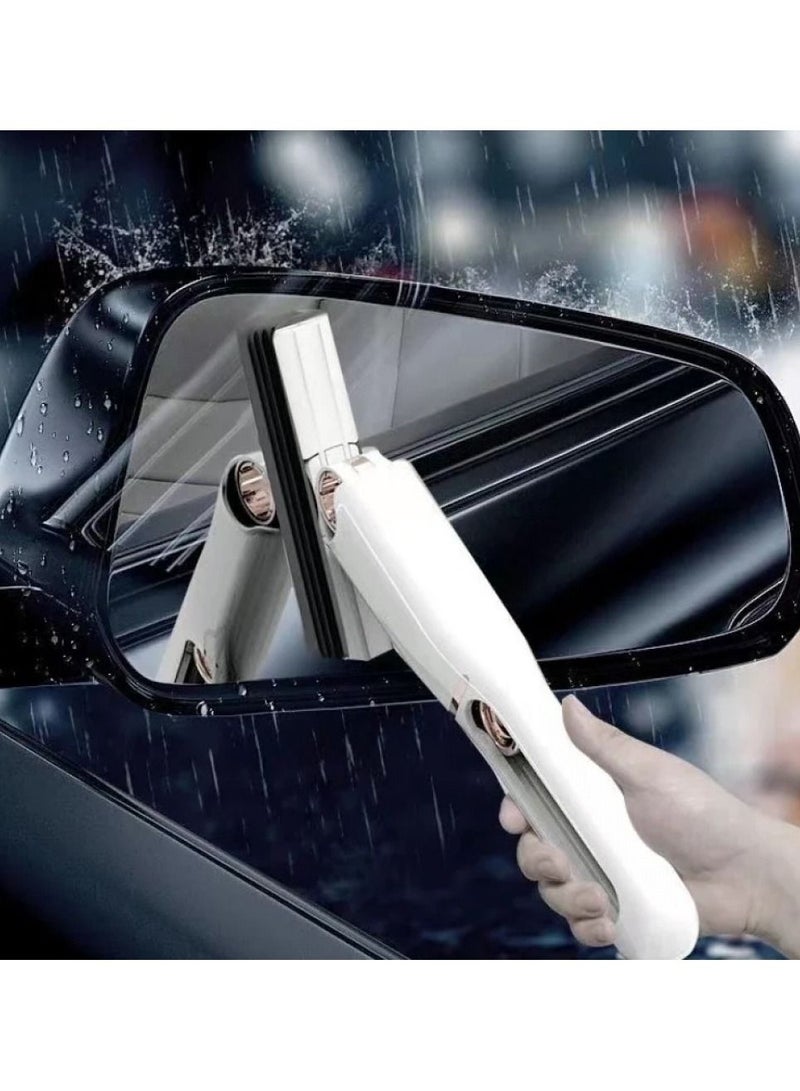 DubaiGallery Portable Self-Squeeze Mini Mop, Lazy Hand Wash-Free Strong Absorbent Mop, Wet and Dry Use Cleaning System for Small Spaces,Sponge Mop for Bathroom Kitchens Tableware Desktop Glass - Image 4