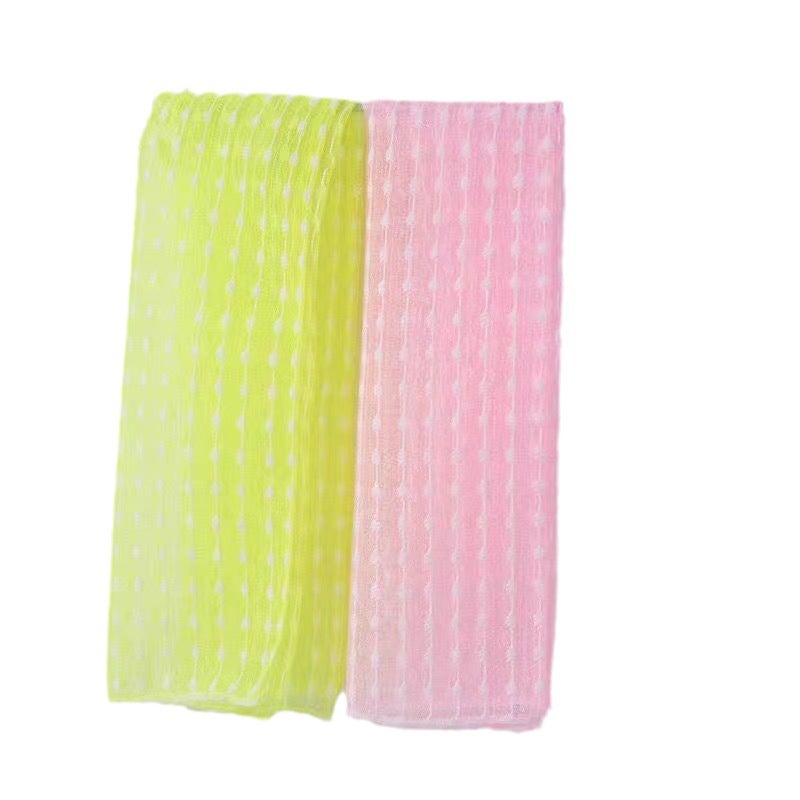 general Long Nylon Exfoliating Bath Towel Soft Durable Back Scrubber for Daily Shower - Image 5