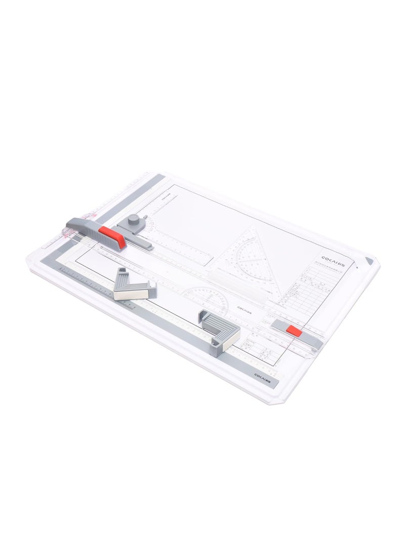 cokai Cokai Geometric Drawing Board A3 T-13_KJ-A3 Suitable For classroom - No:127  - Image 2