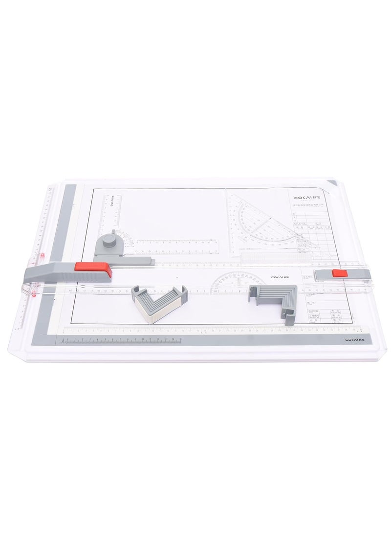 cokai Cokai Geometric Drawing Board A3 T-13_KJ-A3 Suitable For classroom - No:127  - Image 3
