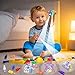 Bamamon 32 Pcs Finger Lights Space Theme Party Favors for Kids Glow in the Dark Light Up Party Supplies Astronaut Toys Gifts Bulk for Kids 3 4 5 8 Boys Girls Birthday Goodie Bags Stuffers Classroom Prizes - Image 4
